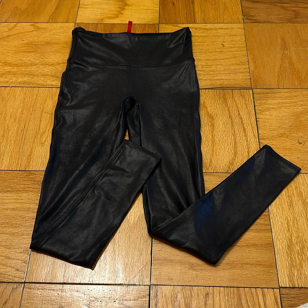 Spanx Faux Leather Leggings
